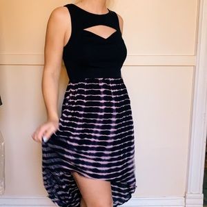 Forever21 high low cutout dress
